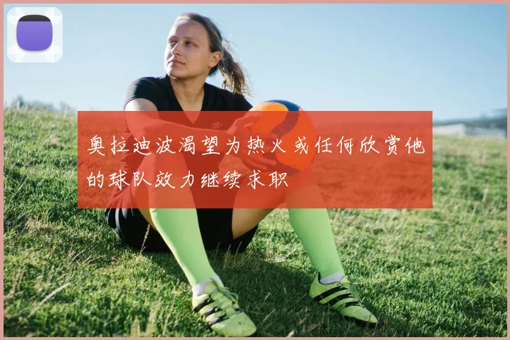 奥拉迪波渴望为热火或任何欣赏他的球队效力继续求职